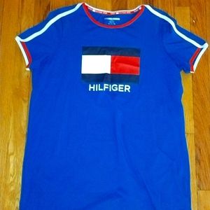 🌸 Tommy Hilfiger Women's Sport T Shirt Dress XL